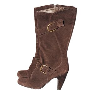 Kelly & Katie Brown Suede Boots